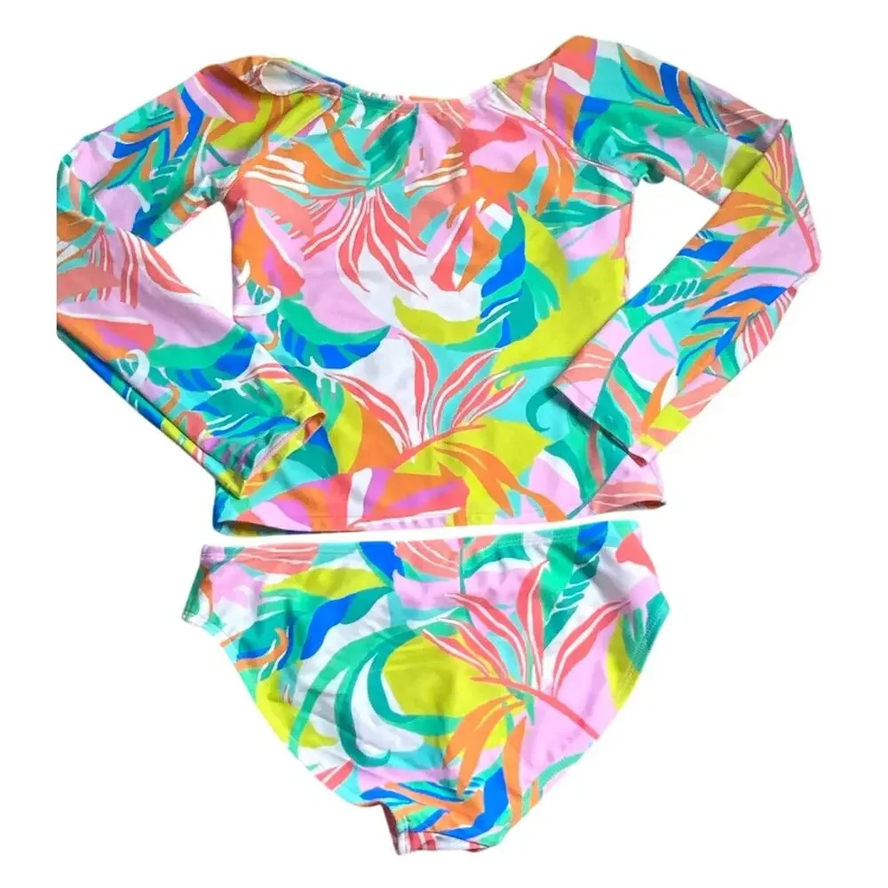 Rasins Abstract Girl's 2pc‎ swimsuit Girl's size 12